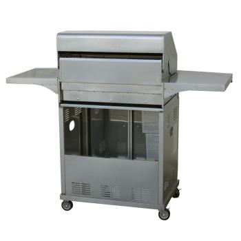 Preview: Vaiko Gasgrill "Chef 4" Grillstation Edelstahl Konstruktion 4 Brenner