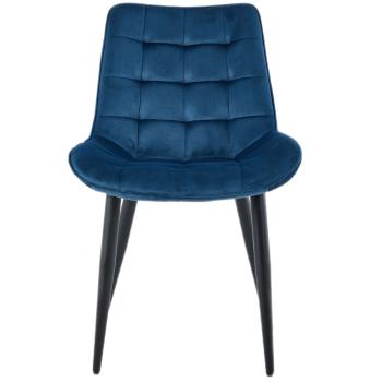 Preview: Esszimmer Polster Stuhl Leonardo Blau