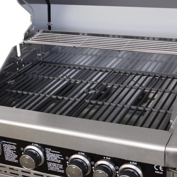Vaiko Gasgrill "Chef 4" Grillstation Edelstahl Konstruktion 4 Brenner