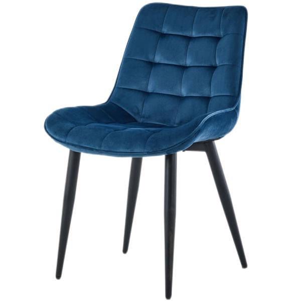 Esszimmer Polster Stuhl Leonardo Blau